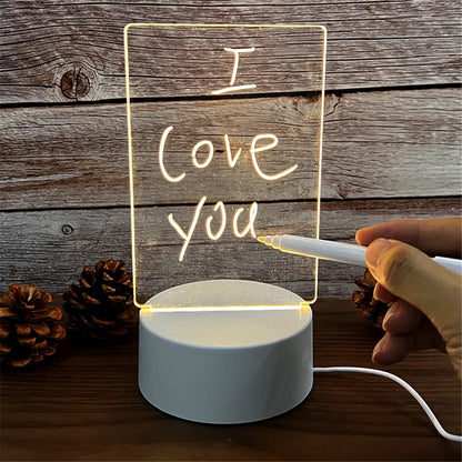 LED ERASABLE MESSAGE BOARD