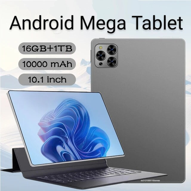 ANDROID MEGA TABLET WITH KEYBOARD 16gb+1tb