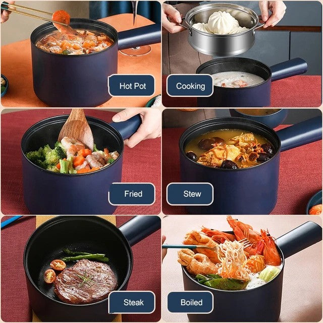 MEGA POT DUAL LAYER DORM SAFE ELECTRIC COOKER