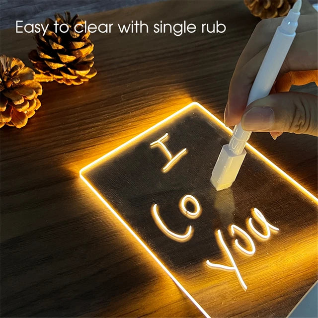 LED ERASABLE MESSAGE BOARD