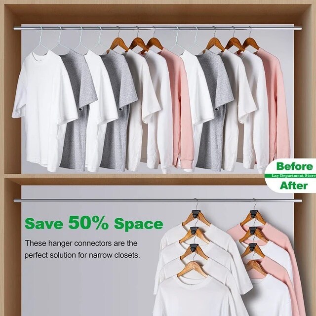 TRI-HANGLES CLOSET ORGANIZER 12 pcs